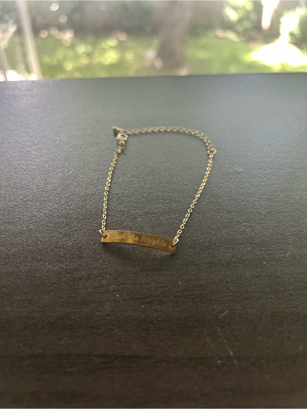 Alpha Chi Omega “Seek the Heights” Bracelet